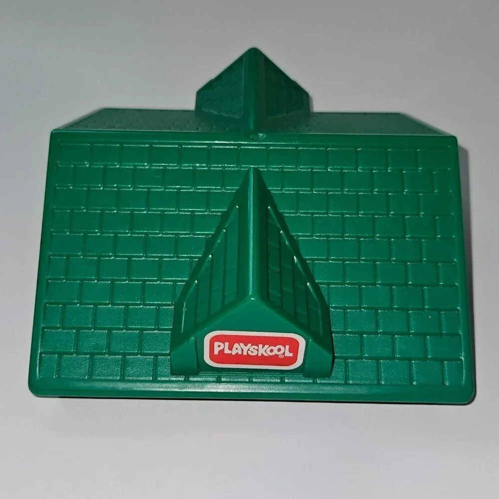 VTG Playskool Green Roof Dollhouse 1992 Item #980 Replacement